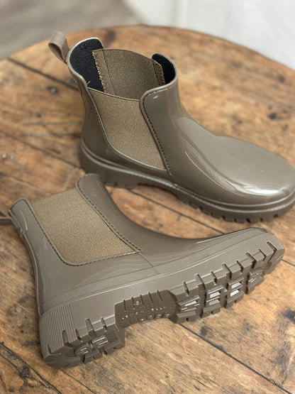 Bottines de pluie PEACHY 12 Taupe LEMON JELLY