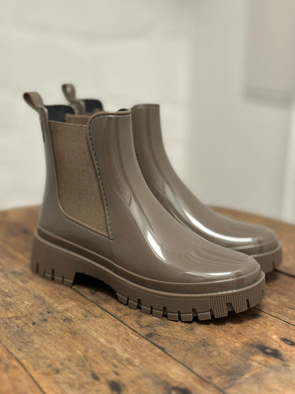 Bottines de pluie PEACHY 12 Taupe LEMON JELLY