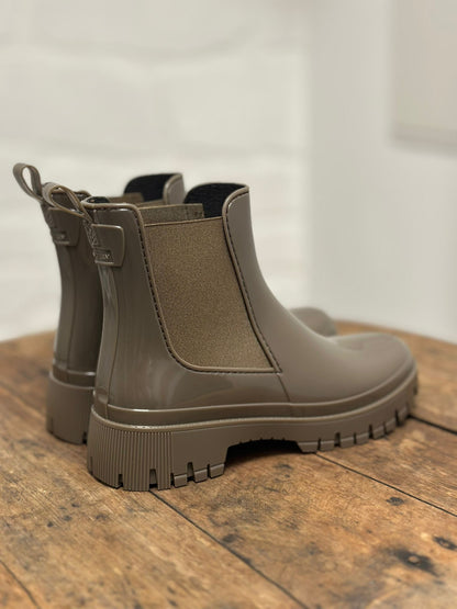 Bottines de pluie PEACHY 12 Taupe LEMON JELLY